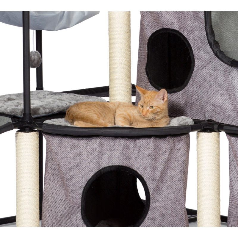 Prevue Pet Products Catville Tower Gray